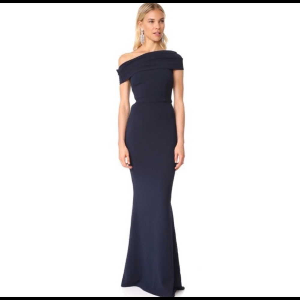Katie May Layla Off the Shoulder Gown Bridesmaid
